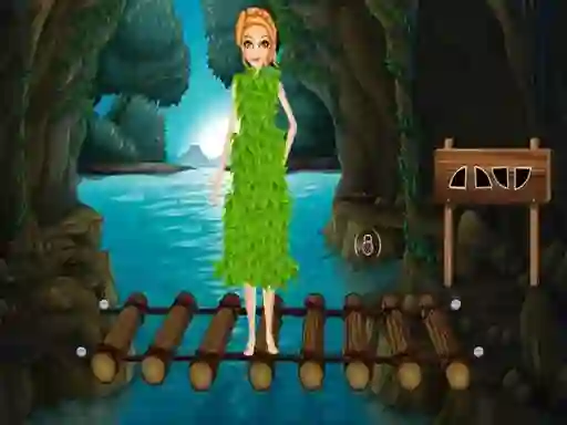 Cluiche Girl With Costume Escape ar líne
