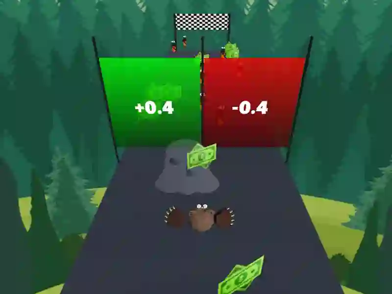Cluiche Super Bear: Crazy Runner ar líne