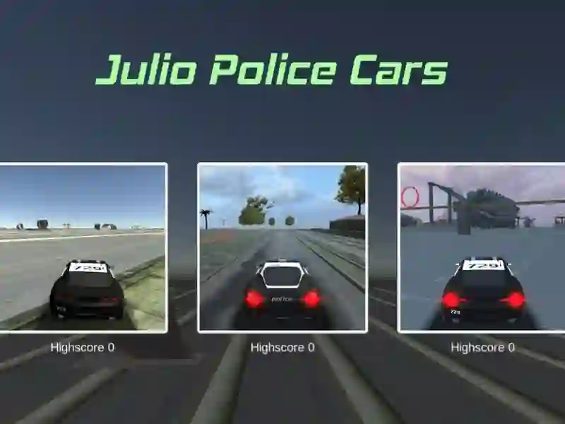 Cluiche Julio Police Cars ar líne