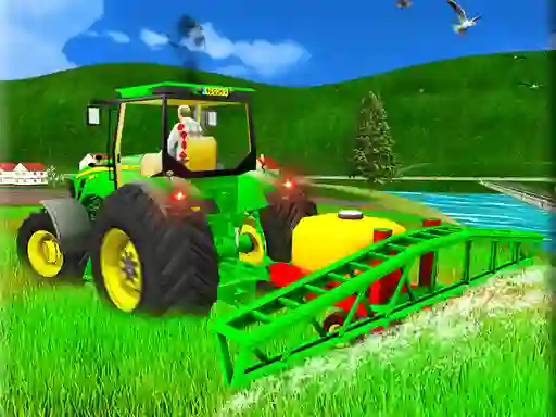 Cluiche Indian Tractor Farm Simulator ar líne