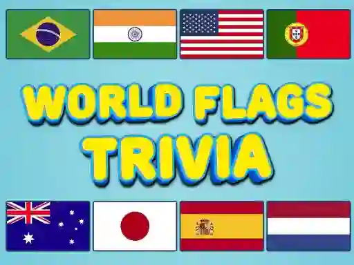 Cluiche World Flags Trivia ar líne