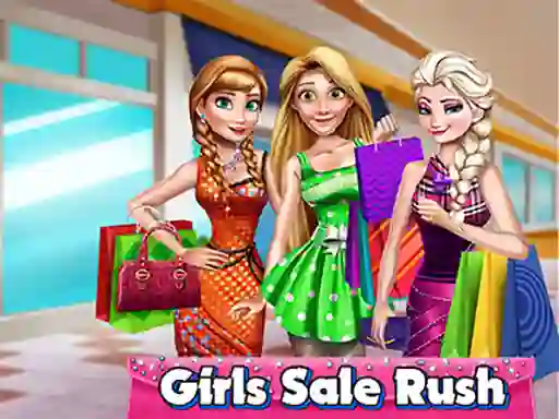 Cluiche Girls Sale Rush ar líne