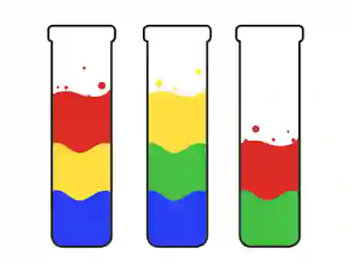 Cluiche Water Sorting Puzzle ar líne