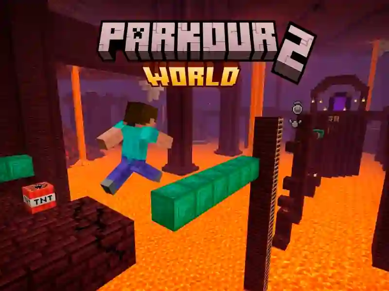 Cluiche Parkour World 2 ar líne