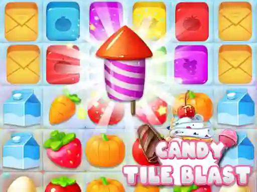 Cluiche Candy Tile Blast ar líne