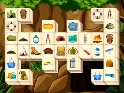 Cluiche Hiking Mahjong ar líne