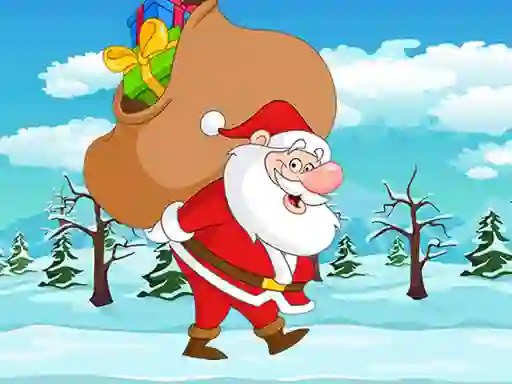 Cluiche Santa Claus Jigsaw ar líne