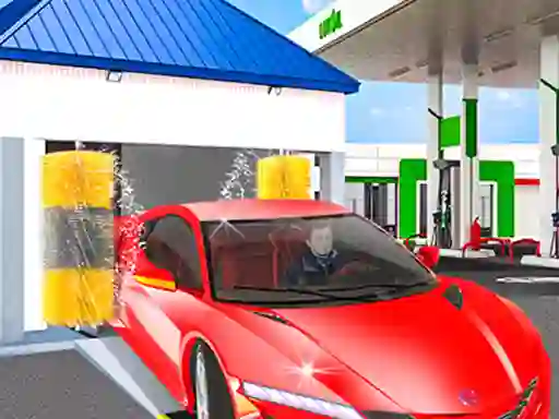Cluiche Gas Station: Car Parking ar líne