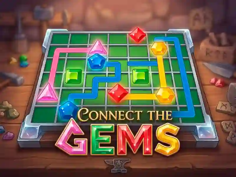 Cluiche Connect The Gems ar líne