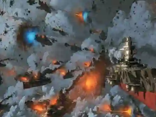 Cluiche Move`n Hit Space ar líne