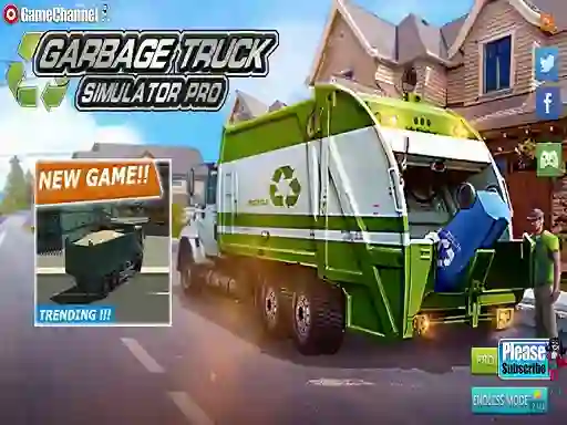 Cluiche Garbage Truck Simulator ar líne