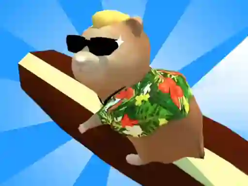 Cluiche Hamster Island ar líne