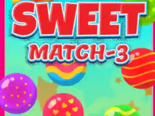 Cluiche Sweets Match 3 ar líne