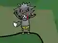 Cluiche The Black Wolf Wants Sheep ar líne