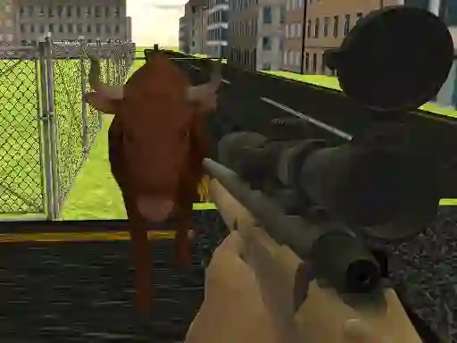 Cluiche Angry Bull Shooter ar líne
