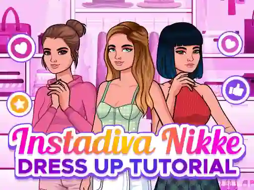 Cluiche Instadiva Nikke Dress Up Tutorial ar líne