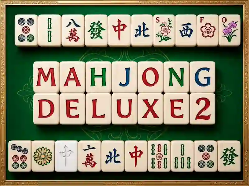 Cluiche Mahjong Deluxe 2 ar líne