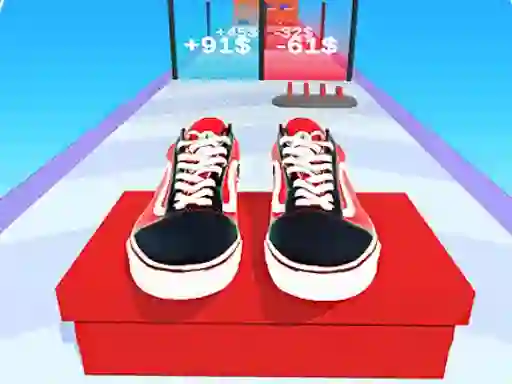 Cluiche Shoes Evolution Race 3D ar líne