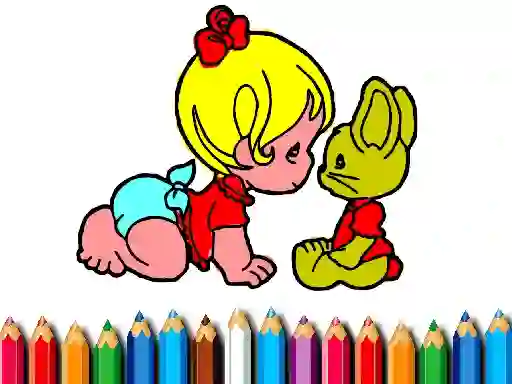Cluiche Back To School: Aby Girl Coloring ar líne