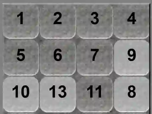 Cluiche Classic Sliding Numbers ar líne