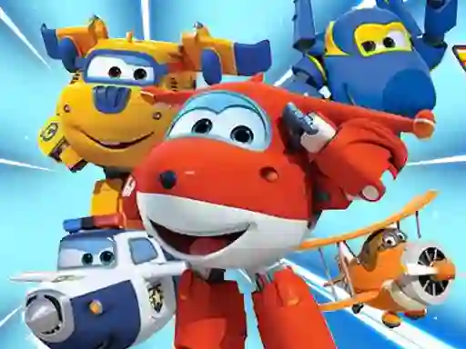 Cluiche Superwings Match3 ar líne