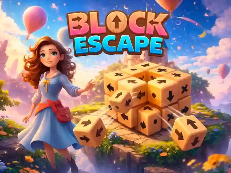 Cluiche Block Escape ar líne
