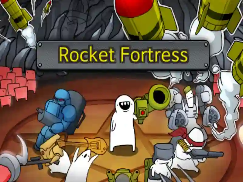 Cluiche Rocket Fortress ar líne