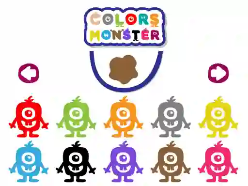 Cluiche Colors Monster ar líne