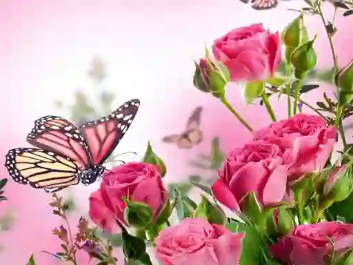 Cluiche Butterflies Puzzle ar líne