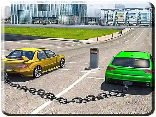 Cluiche Chained Cars Impossible Tracks ar líne