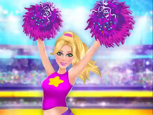 Cluiche Highschool Cheerleader Dressup ar líne