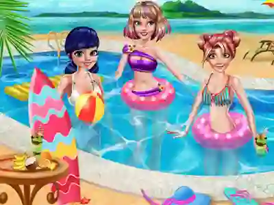 Cluiche Princesses Summer Vacation ar líne