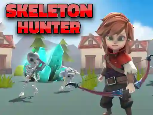 Cluiche Skeleton Hunter ar líne