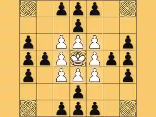 Cluiche Tafl: viking chess ar líne