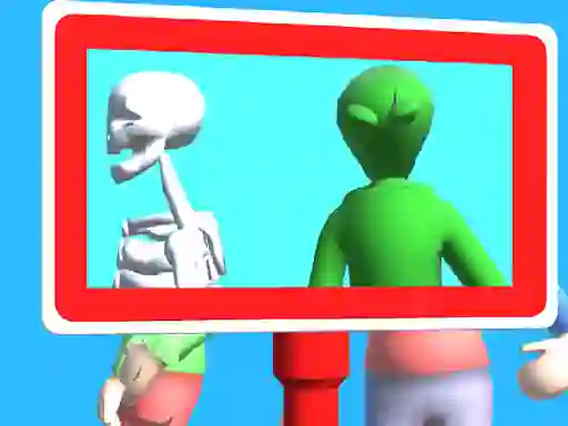 Cluiche Find Alien 3d ar líne