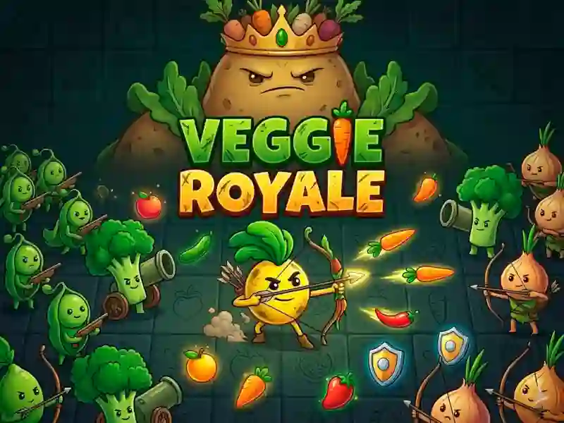 Cluiche Veggie Royale ar líne
