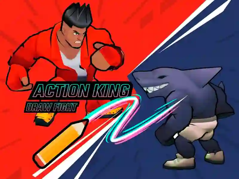 Cluiche Action King Draw Fight ar líne