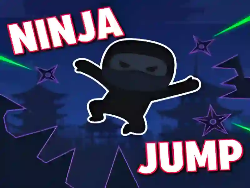 Cluiche Ninja jump ar líne