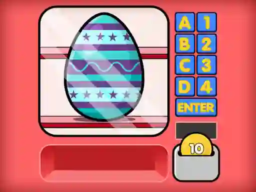 Cluiche Surprise Eggs Vending Machine ar líne