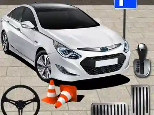 Cluiche Car parking 3d Simulator ar líne