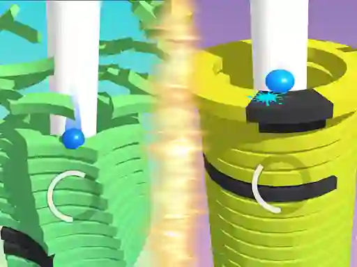 Cluiche Stack Ball Helix ar líne