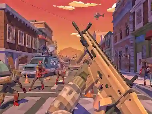 Cluiche Polygon War Z Zombie ar líne