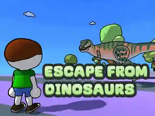 Cluiche Escape From Dinosaurs ar líne