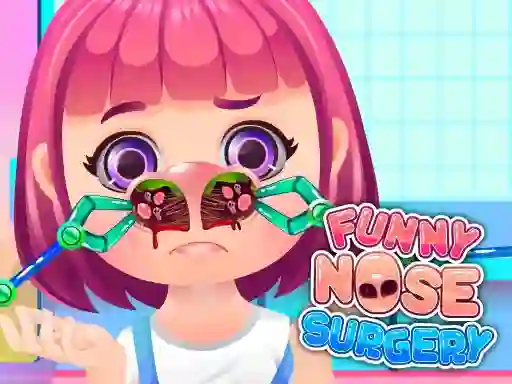 Cluiche Funny Nose Surgery ar líne