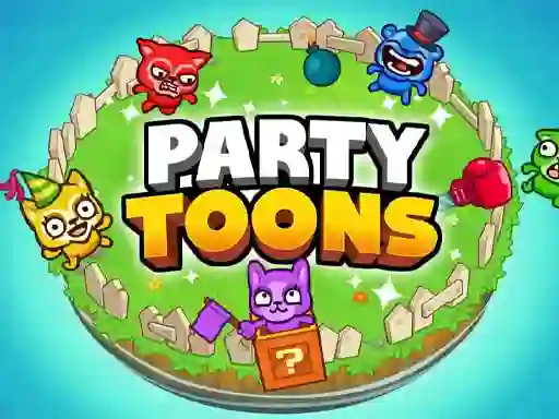 Cluiche Party Toons ar líne