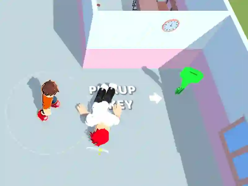 Cluiche Escape from School 3D ar líne