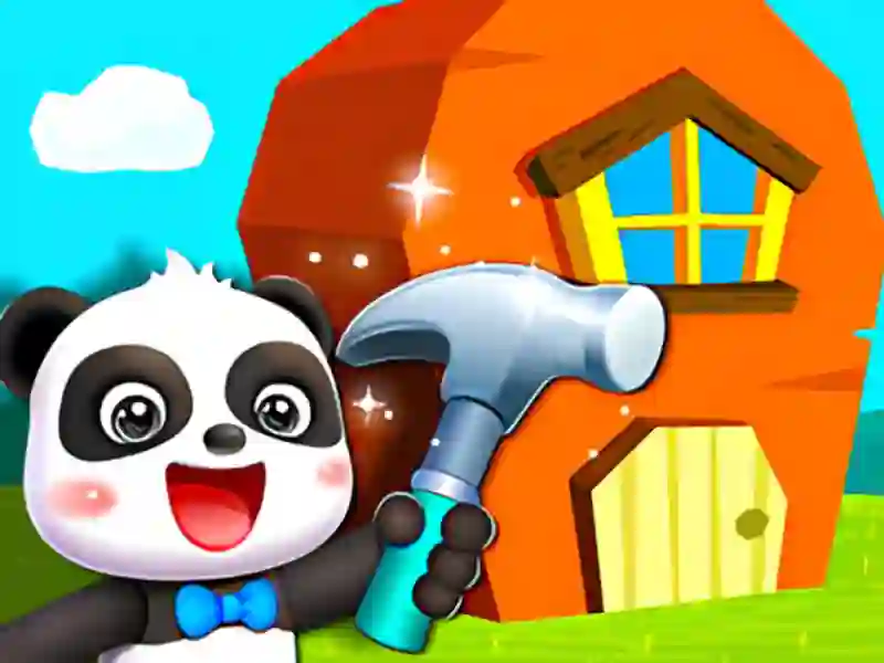 Cluiche Baby Panda House Design ar líne