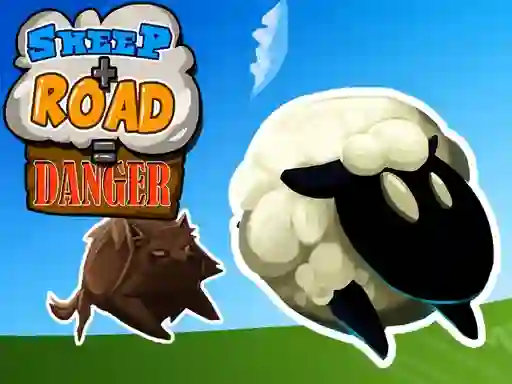 Cluiche Sheep + Road u003d Danger ar líne