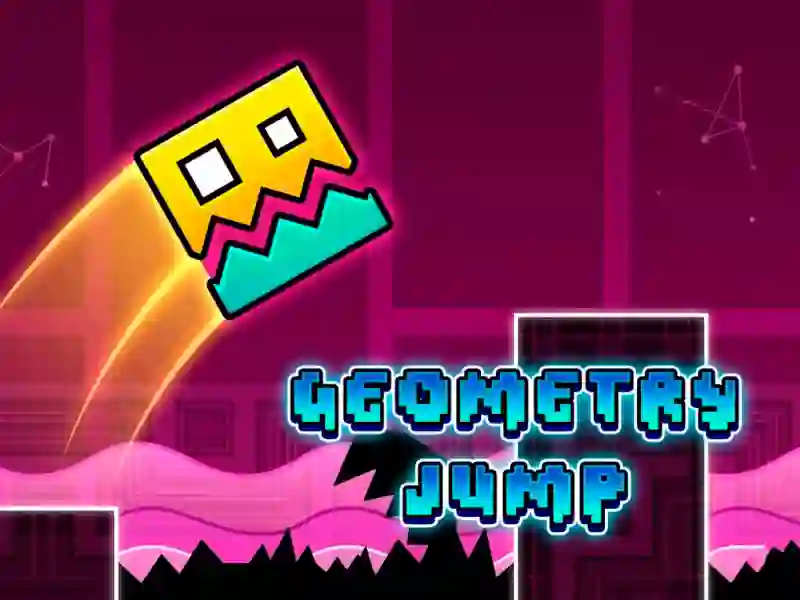 Cluiche Geometry Jump ar líne