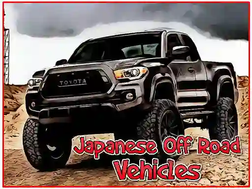 Cluiche Japanese Off Road Vehicles ar líne